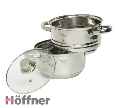 Garnek do gotowania na parze Hoffner 3,6 l